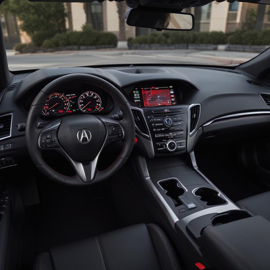 Unlocking peak performance: The Sport+ mode experience inside the Acura TLX Type S.